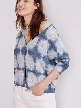 Anthropologie Tie Dye Cardigan NWOT